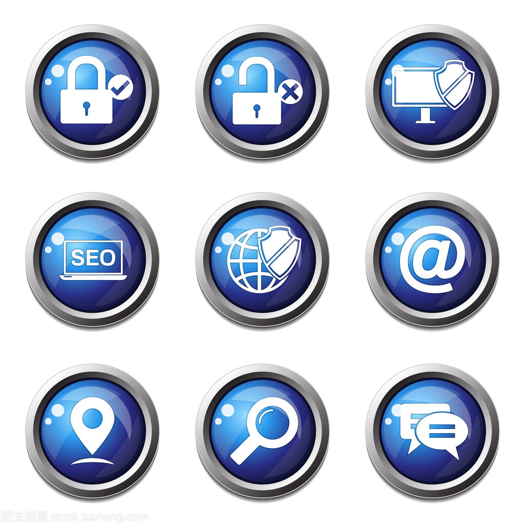 SEO优化下的互联网标志图标集 设计、趋势与策略